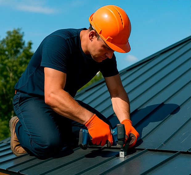 Ремонт металлической кровли в Щёлково